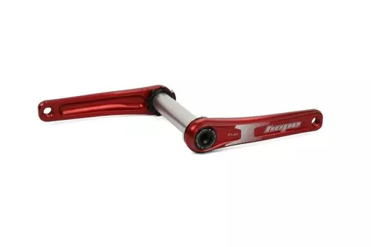 Шатуны HOPE EVO Crankset FAT, каретка 100 мм, без паука, вал 30 мм, шатуны 175 мм, красный, HCEN10075R