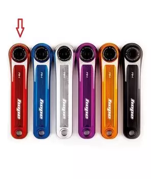 Шатуны HOPE RX Crankset, без паука, вал 30 мм, шатуны 175 мм, красный, HCRXN75R