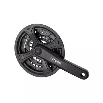Система велосипедная Prowheel, 22x32x42Т, сталь, шатуны 170 мм алюминий, черный, TC-CQ02 (10857)