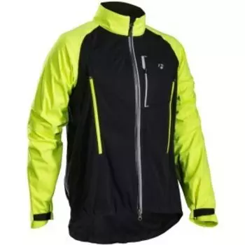 Велокуртка Bontrager Evoke Stormshell, Black/Vis Yellow