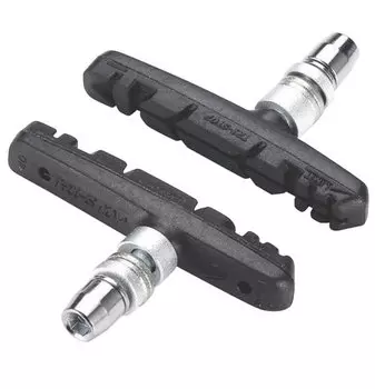 Тормозные колодки BBB TriStop solid black compound, черный, BBS-16