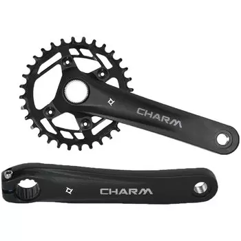 Система велосипедная PROWHEEL CHARM-FD04S-TT, 32T*175 mm, черный, CHARM-FD04S-TT-32T