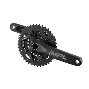 Система шатунов велосипедная PROWHEEL MPL-971-TT, 175mm, 40/30/22, AL, BCD96/64MM, черный, MPL-971-TT*175mm,(40/30/22)