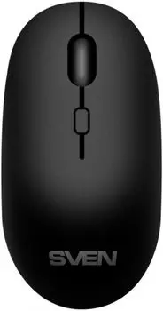 Мышь Wireless Sven RX-222W SV-021771 чёрная, BT, 2.4GHz, АКБ, 3+1кл. 1200-1800DPI