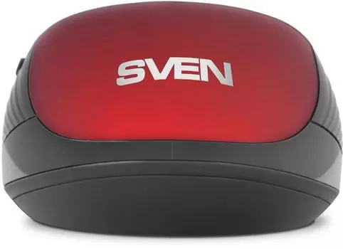 Мышь Wireless Sven RX-560SW SV-017071 6 кн, 800-1600dpi, USB, красная
