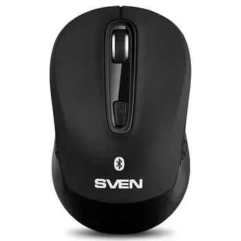 Мышь Wireless Sven RX-575SW SV-017958 чёрная, бесш. кл., Bluetooth, 2,4 GHz, 3+1кл. 800-1600DPI