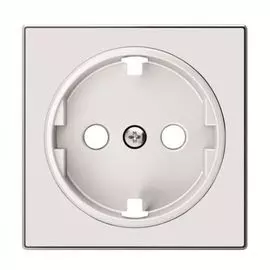 Накладка ABB 2CLA858800A1101 для розетки SCHUKO, альпийский белый