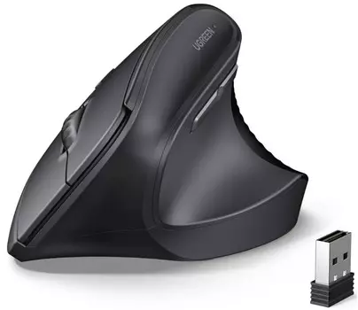 Мышь Wireless UGREEN M571 55916_ 2.4 GHz. цвет: черный