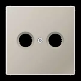 Накладка Jung ES2990TV TV-FM розетки LS 990 Edelstahl