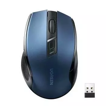 Мышь Wireless UGREEN MU006 15064_ 4000 dpi, blue
