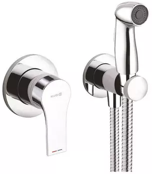 Гигиенический душ Kludi Zenta SL 489990565 со смесителем, хром