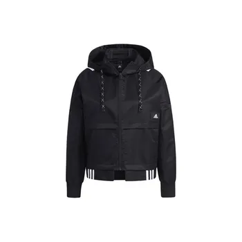 Adidas Sports Hooded Jacket Легкая женская куртка Черная GT4404 XL