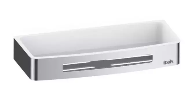 Полка в ванну «Iddis» Optima Home SHE10SPi44 на стену хром
