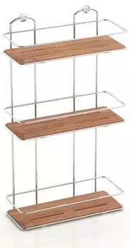 Полка в ванну «Tekno-tel» BK077P на стену хром