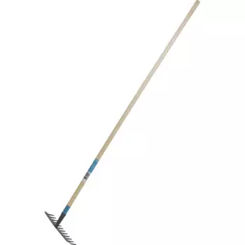 Грабли универсальные Fiskars Plantic Light 12 зубьев 152 см сталь с черенком