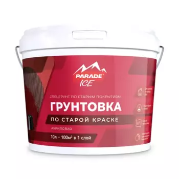 Грунтовка для сухих и влажных помещений Parade синий 10 л