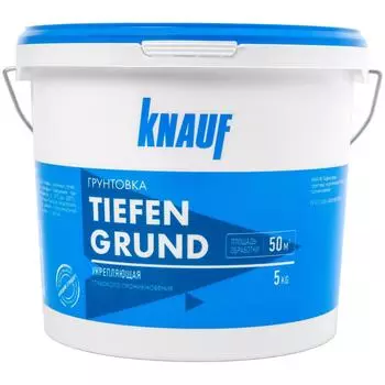 Грунтовка глубокого проникновения Knauf Тифенгрунд 5 кг