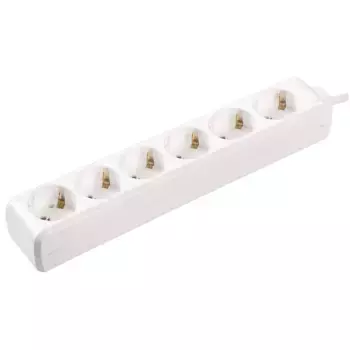 Удлинитель У06 6 мест 2P+PE/5м 3х1мм2 16А/250В IEK WYP10-16-06-05-Z-N