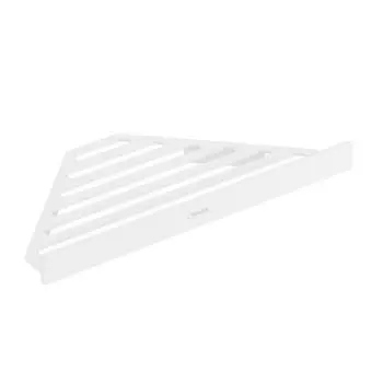 Полка Hansgrohe AddStoris 41741700 угловая, матовая белая