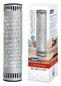 Ультрафиолетовый бактерицидный рециркулятор Uniel UDG-V100A UVCB/4000K D02 Grey UL-00007823