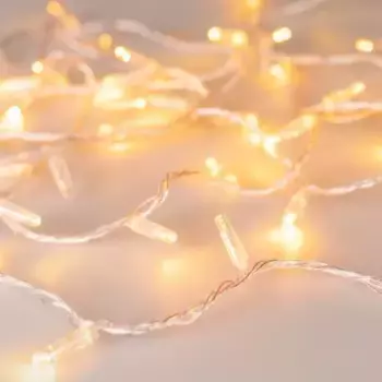 Уличная светодиодная гирлянда Ardecoled нить 230V желтый ARD-String-Classic-1000-Clear-100Led-Pulse Yellow 031642
