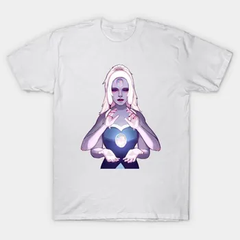 T Shirt Women Opal Harajuku Print Kawaii Tshirt Summer Short Sleeve Female T-Shirt Top Tee S