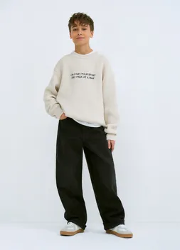 Джинсы Baggy для мальчиков, Черный