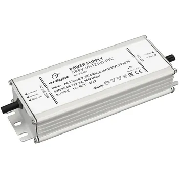 Блок питания ARPV-UH12100-PFC (12V, 8.0A, 96W) (Arlight, IP67 Металл) 024267