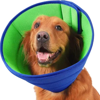 Ошейник-конус для собак Anti Bite Lick Soft Protective Рана после операции для кошек S
