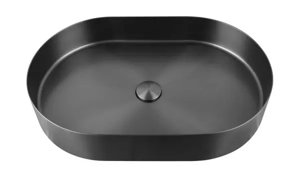 Накладная раковина AltroBagno Eterno 001026 MtGr оружейная сталь