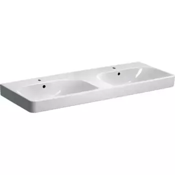 Накладная раковина Geberit Smyle Square 120x48 белая