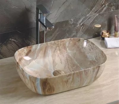Накладная раковина Gid 45.5 Mnc548 под камень