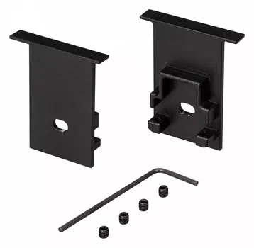 Набор заглушек Arlight SL-Comfort-2542-F Black c отверстием 031783