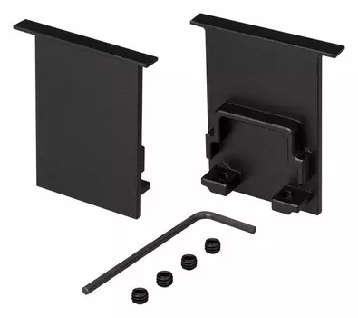 Набор заглушек Arlight SL-Comfort-3551-F Black глухая 031787