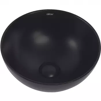 Накладная раковина Abber Bequem 32 AC2106MB черная матовая