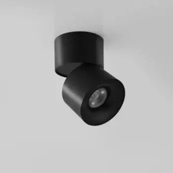 Накладной спот iLedex Metrica 115-12W-D70-4K-55DG-BK