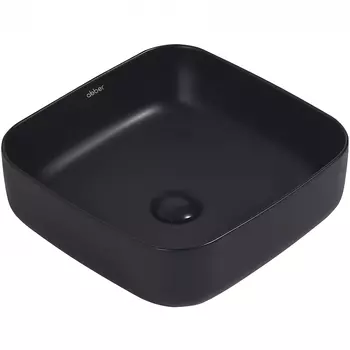 Накладная раковина Abber Rechteck AC2211MB матовая черная