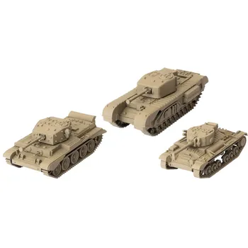 Миниатюра Gale Force 9 World of Tanks: British - Tank Platoon (Cromwell, Churchill VII, Valentine)
