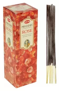 Благовония "HEM" 8 палочек угольные Precious Rose