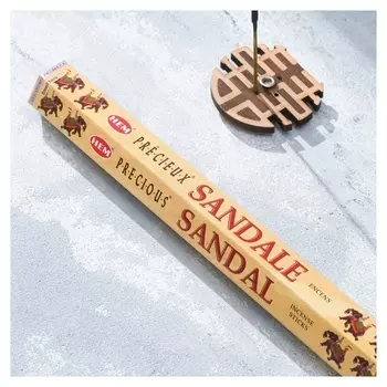 Благовония "HEM Sandal" (Сандал), шестигранник, 20 палочек