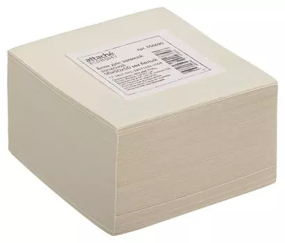 Блок для записей Attache эконом запасной 9х9х5 белый Т