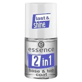 Базовое и верхнее покрытие для ногтей 2 в 1 Base &amp; Top Coat