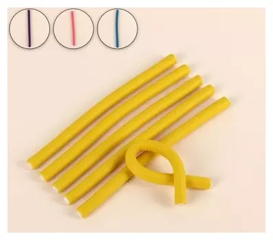 Бигуди «Бумеранг», D = 0,8 см, 18 см, 6 шт