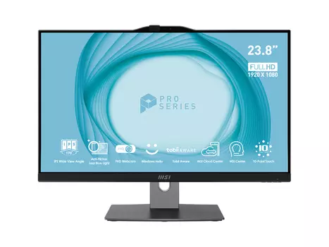 Моноблок AIO MSI PRO AP243TP 12M-062XRU 9S6-AE1011-071 (23.8", Core i5 12400, 16Gb/ SSD 512Gb, UHD Graphics 730) Черный