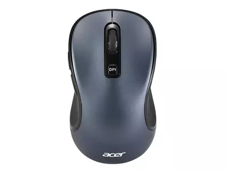 Мышь беспроводная Acer OMR306, 1600dpi, Wireless/USB, Серый/Черный ZL.MCECC.021