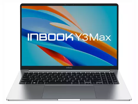 Ноутбук Infinix INBOOK Y3 MAX YL613 71008301570 (16", Core i5 1235U, 16Gb/ SSD 512Gb, Iris Xe Graphics eligible) Серебристый