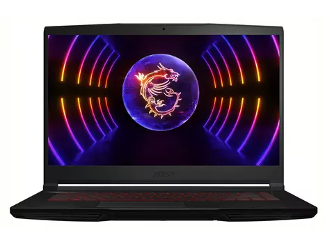 Ноутбук MSI Thin GF63 12UCX-1048XRU 9S7-16R821-1048 (15.6", Core i5 12450H, 8Gb/ SSD 256Gb, GeForce® RTX 2050 для ноутбуков) Черный