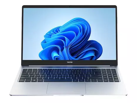 Ноутбук TECNO Megabook T1 T15DA Moonshine Silver 4894947015250 (15.6", Ryzen 7 5800U, 16Gb/ SSD 1024Gb, Radeon Graphics) Серебристый