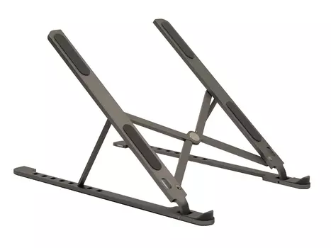 Подставка для ноутбука складная Infinix Laptop Stand 15", алюминий, Серебристый, infinix_laptop_stand