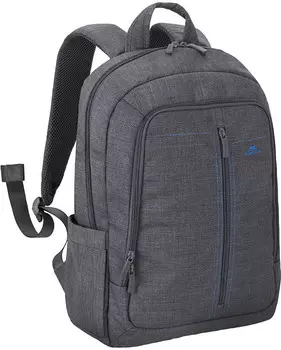 Рюкзак 15,6” RivaCase 7560 grey, Полиэстер, Серый